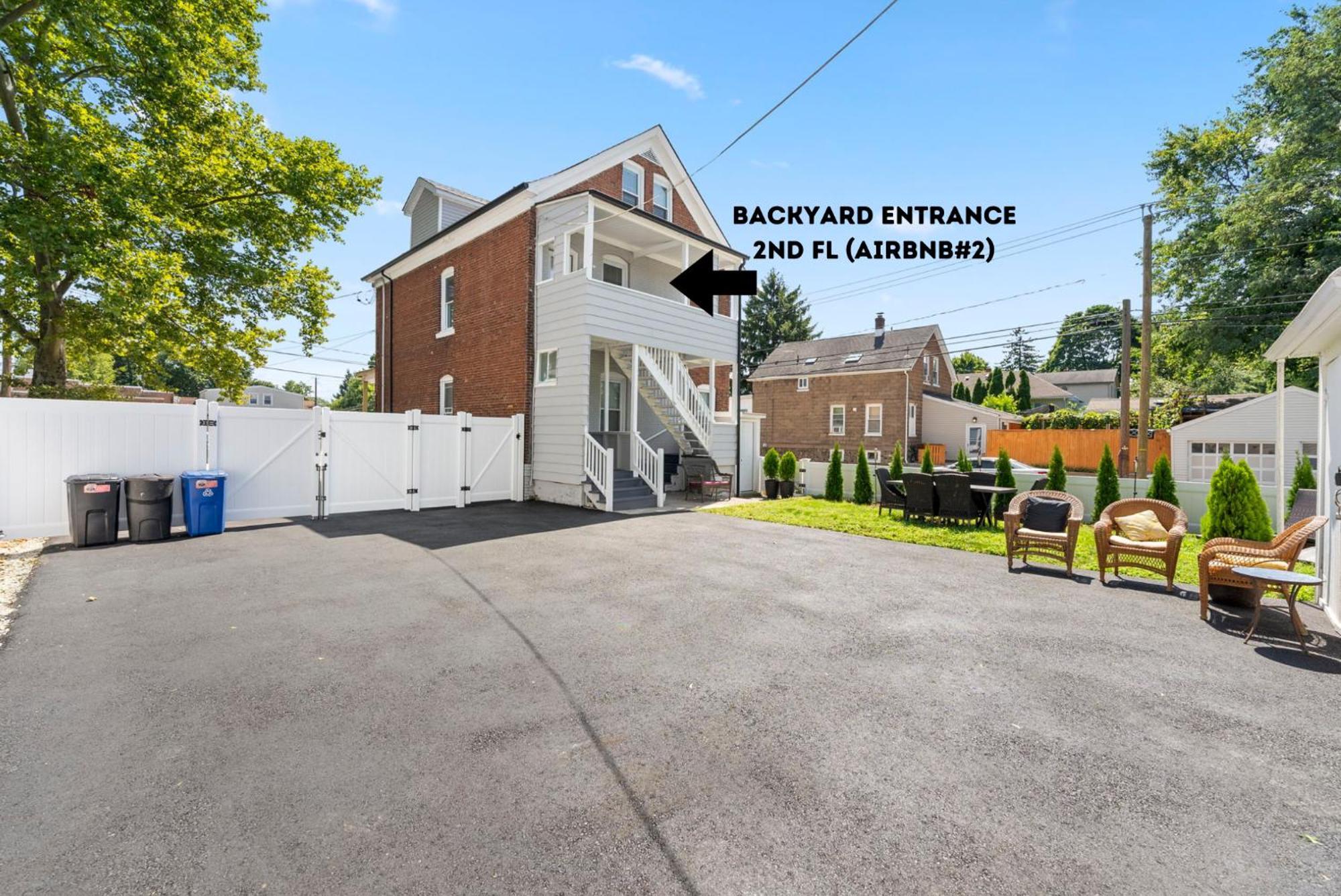 10Guests! Parking 2Nd Floor-Duplex Apartment Fair Lawn Exterior photo